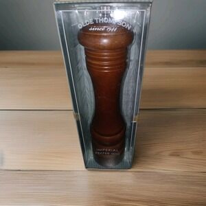 Olde Thompson Since 1944 10" Imperial Pepper Mill Walnut Brand New In Box